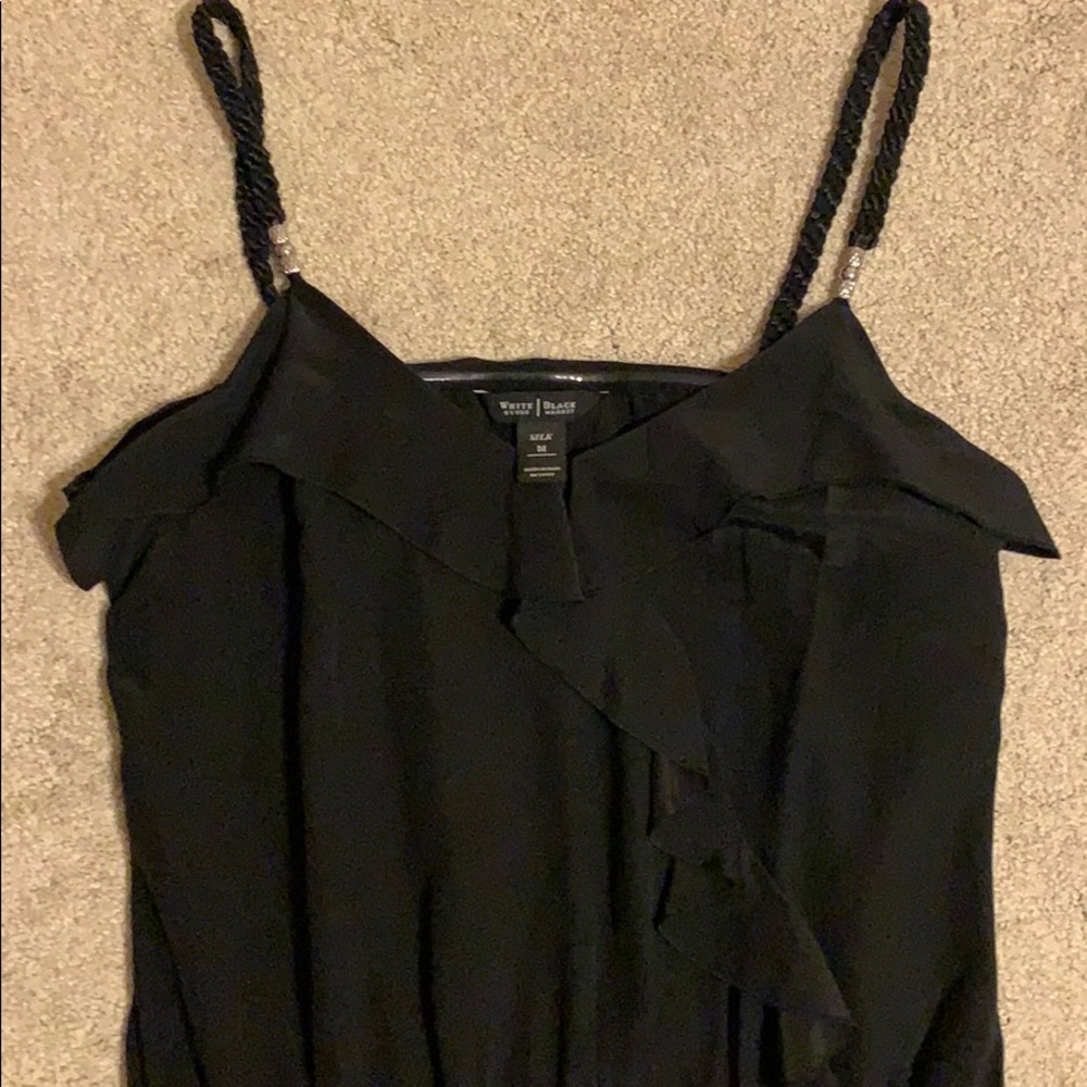 White House Black Market Casual Silk Top